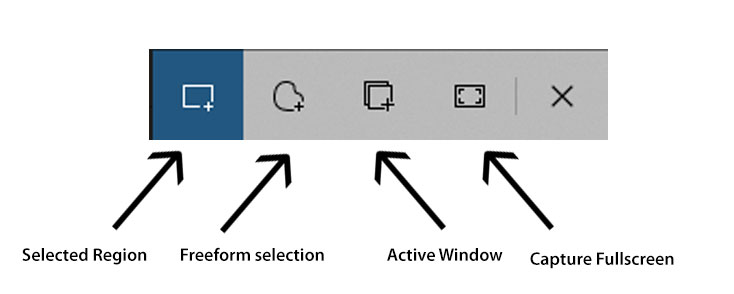 Windows 10 Capture Tool